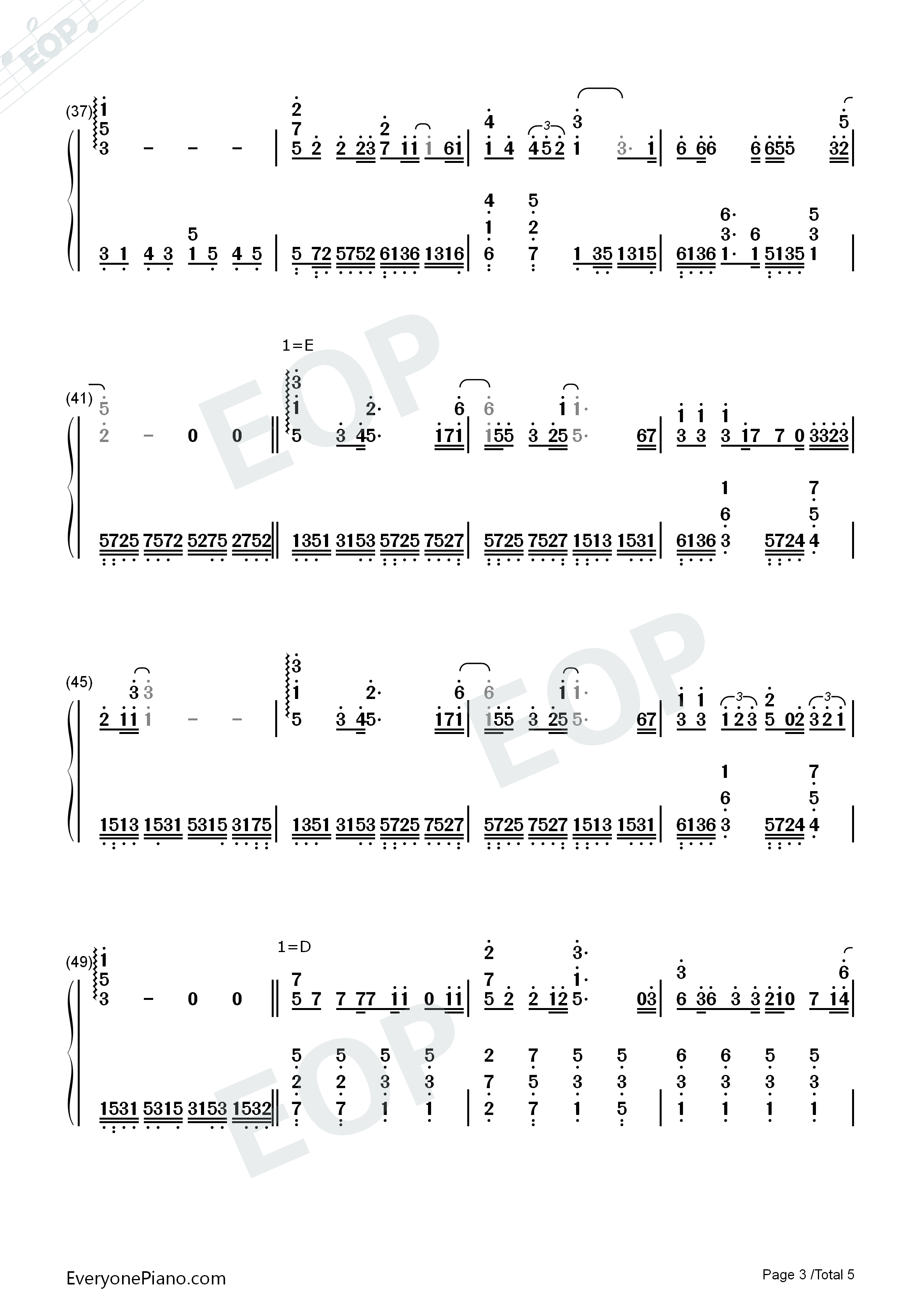 世界はまわると言うけれど钢琴简谱_Garnet_Crow演唱