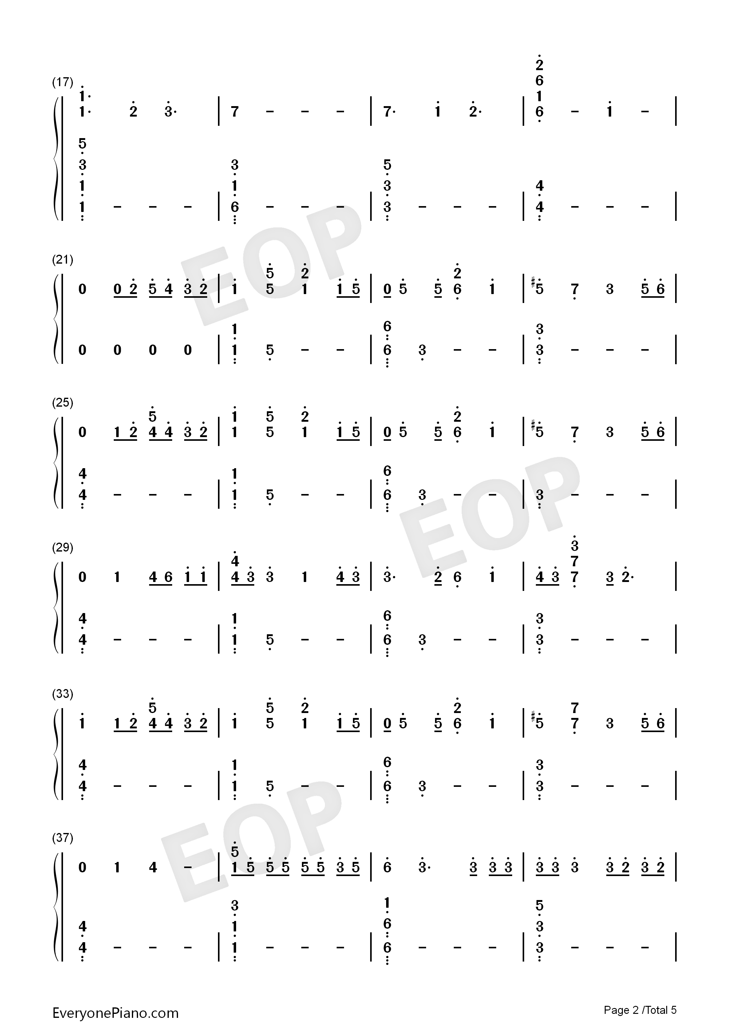 Close_to_Me钢琴简谱_Ellie_Goulding_Diplo演唱