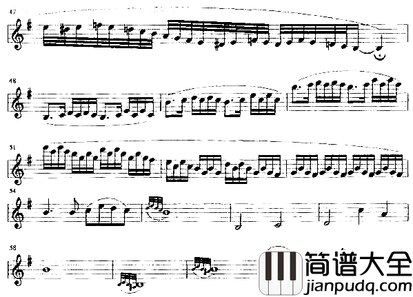 难忘2简谱