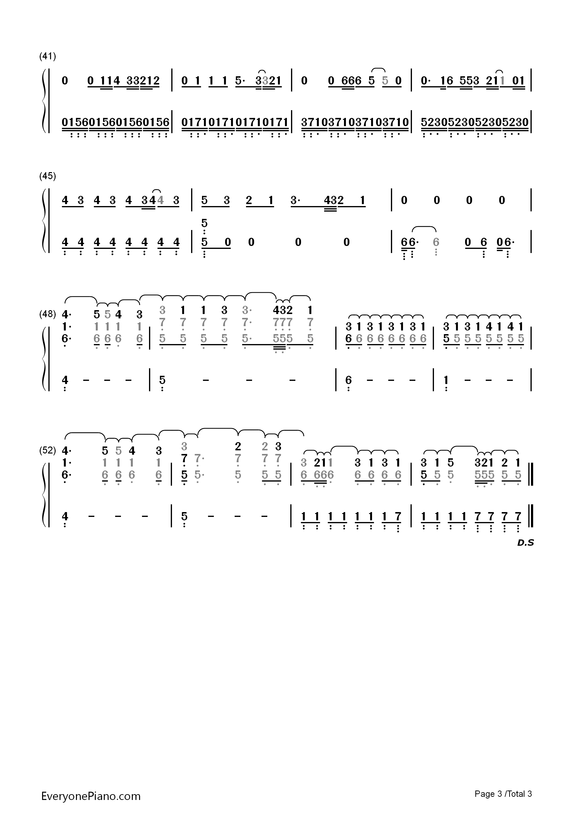 The_City钢琴简谱_Ed_Sheeran演唱