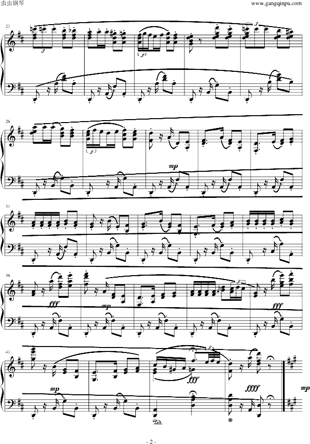卡门_哈巴涅拉舞曲_简谱_霍洛维茨演唱