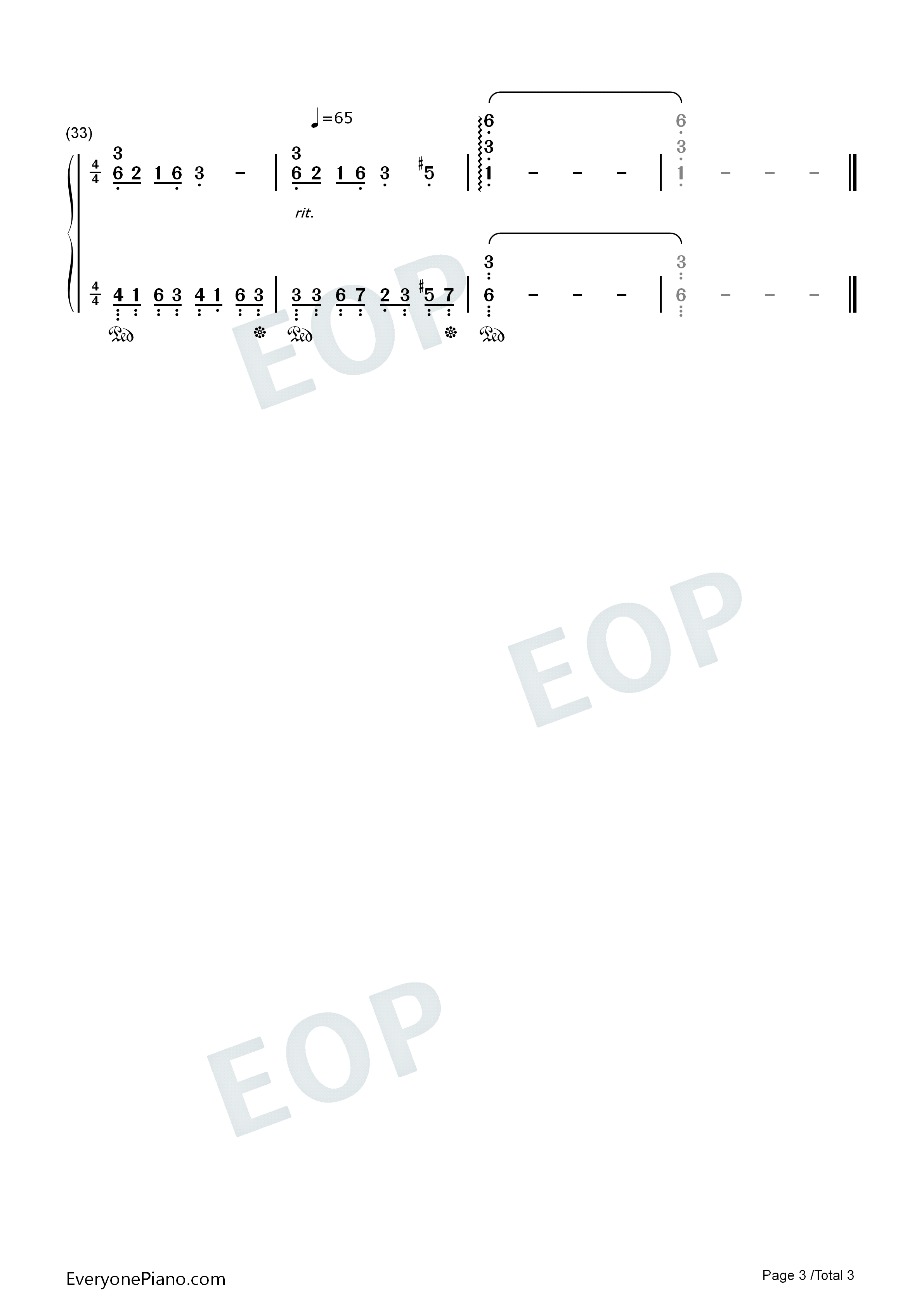 Burst_Witch_Main_Theme钢琴简谱_Zoey演唱