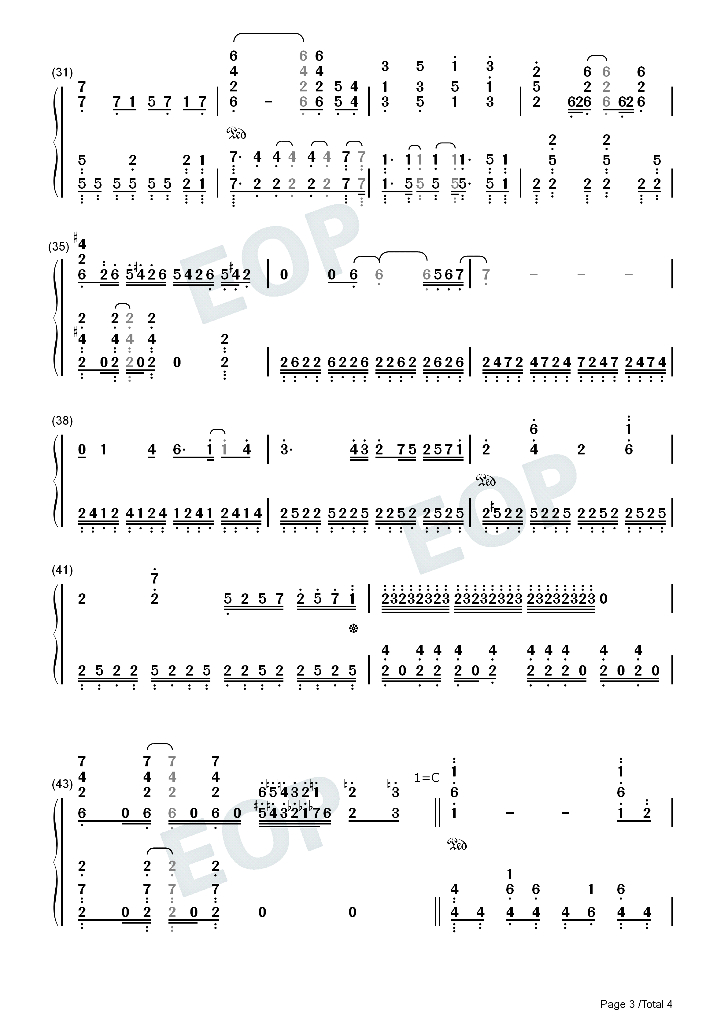 Bards_Adventure钢琴简谱_陈致逸_HOYO_MiX演唱
