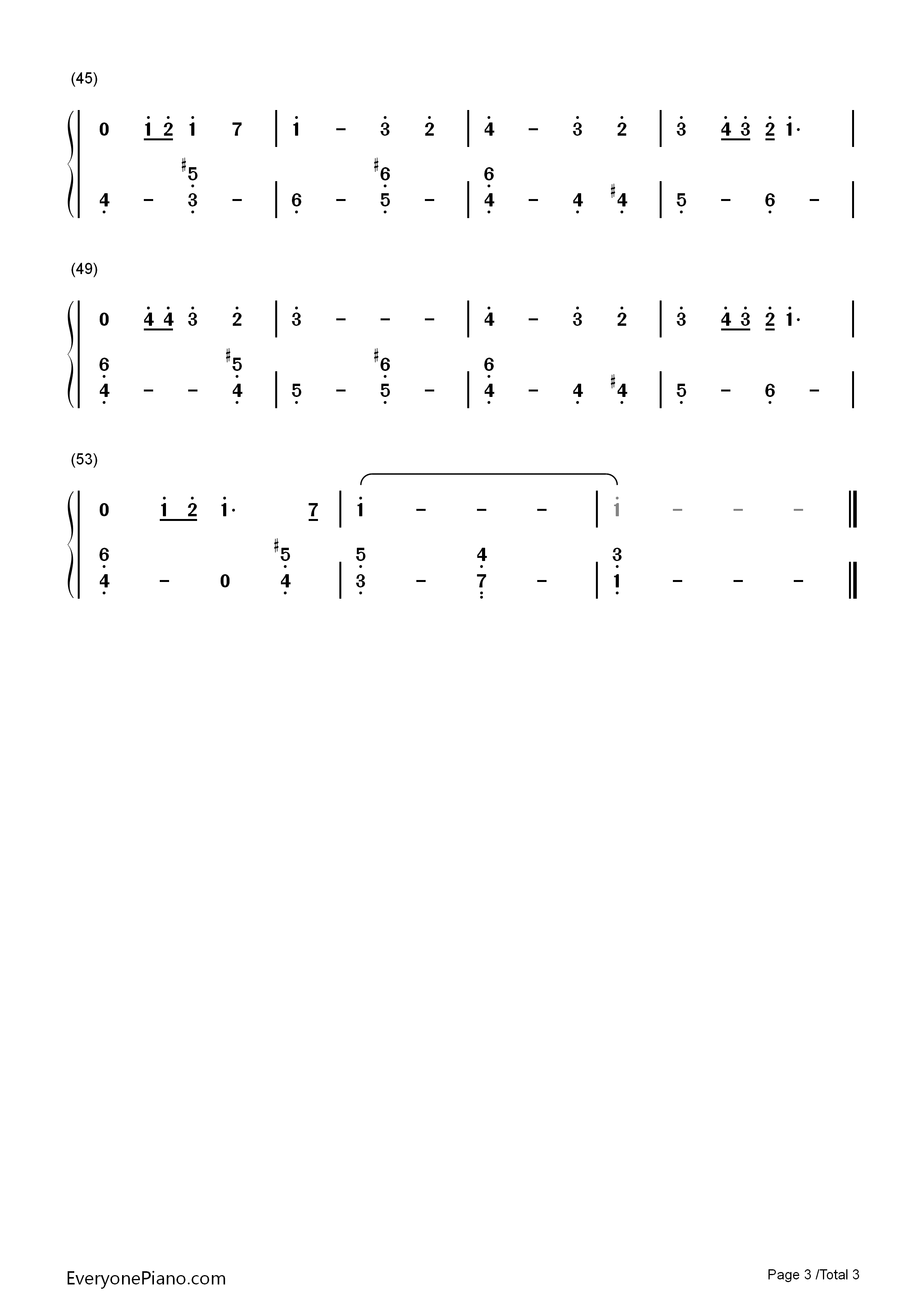 Bridge_Over_Troubled_Water钢琴简谱_Simon_&_Garfunkel演唱