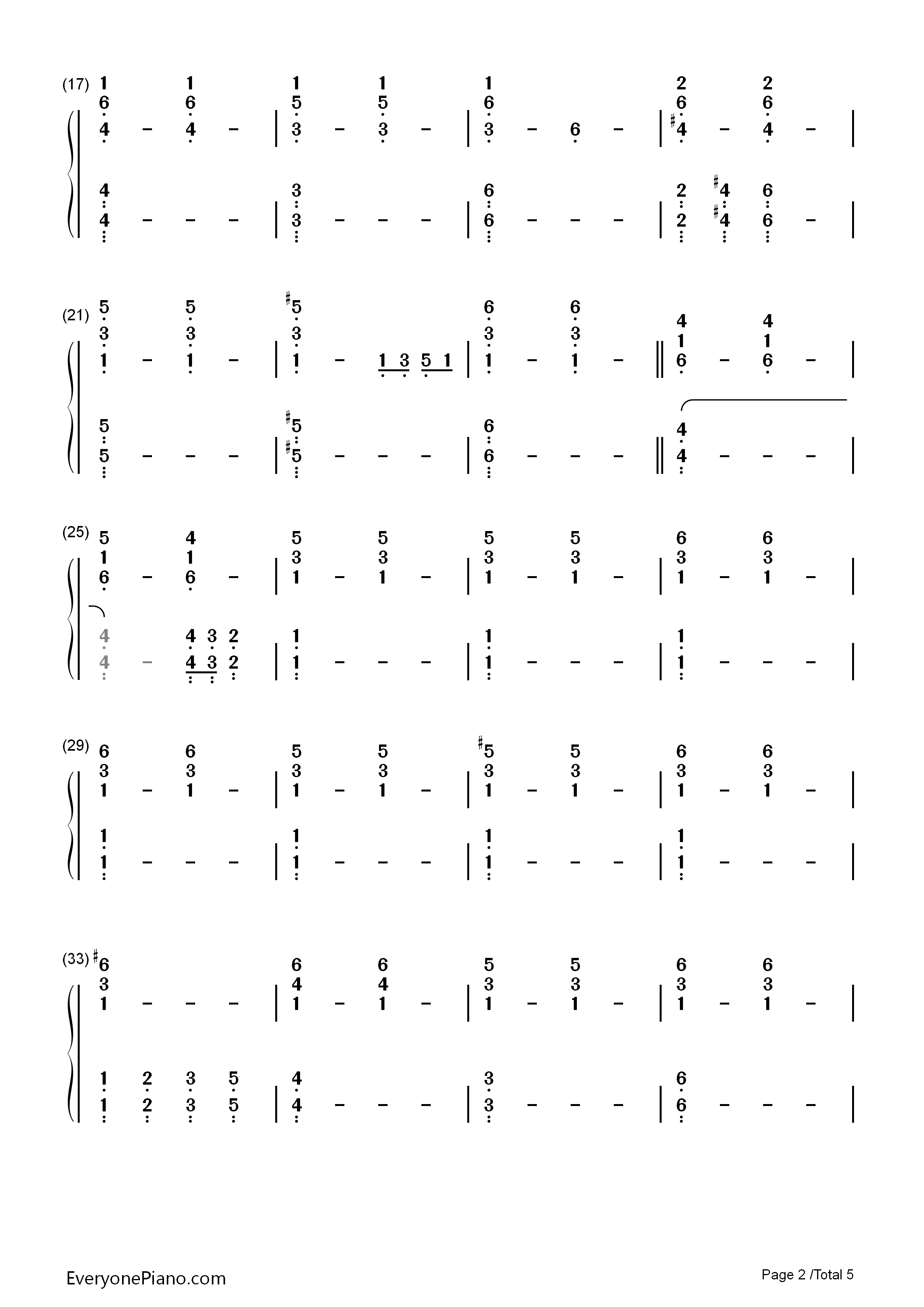 Impossible_Year钢琴简谱_Panic_at_the_Disco演唱