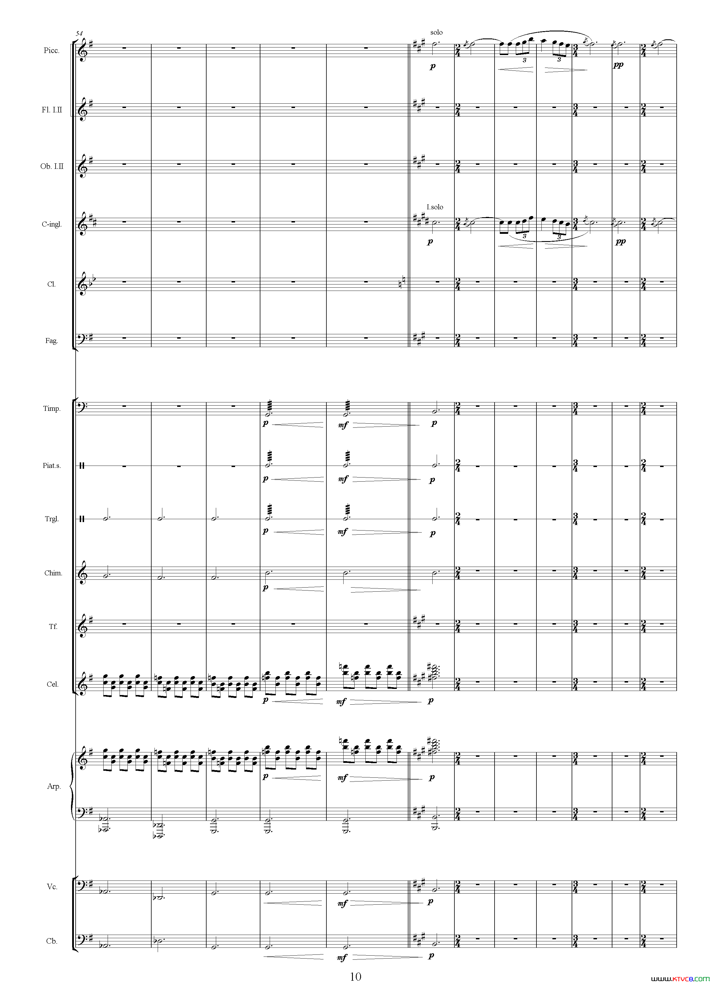 如意影片_如意_主题曲、总谱简谱