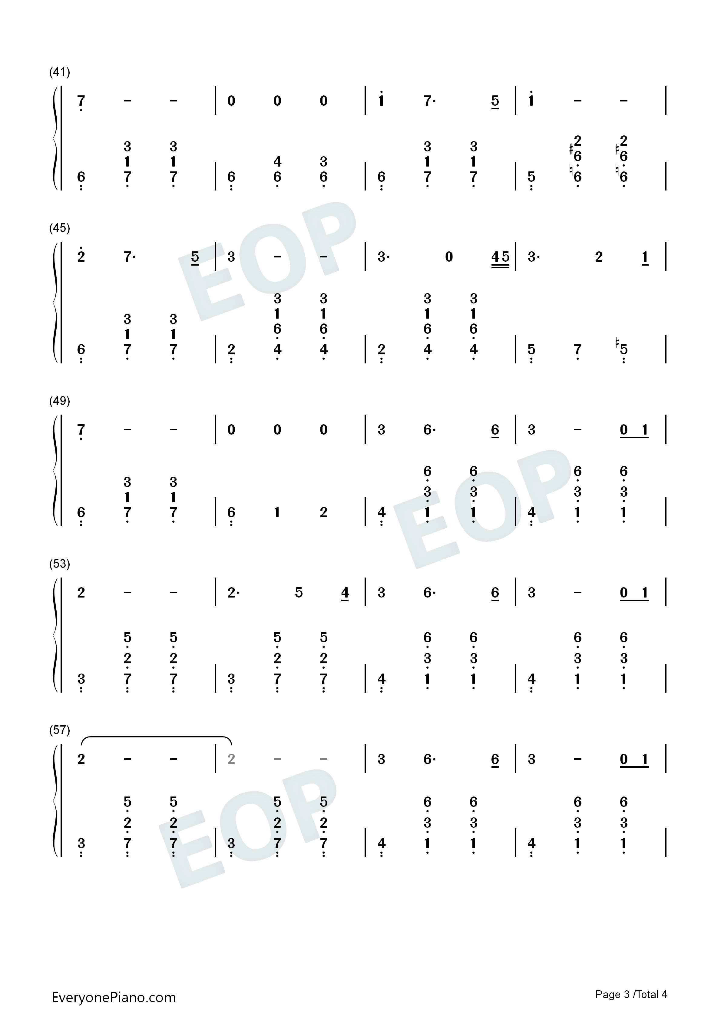 Reflections钢琴简谱_日向敏文演唱