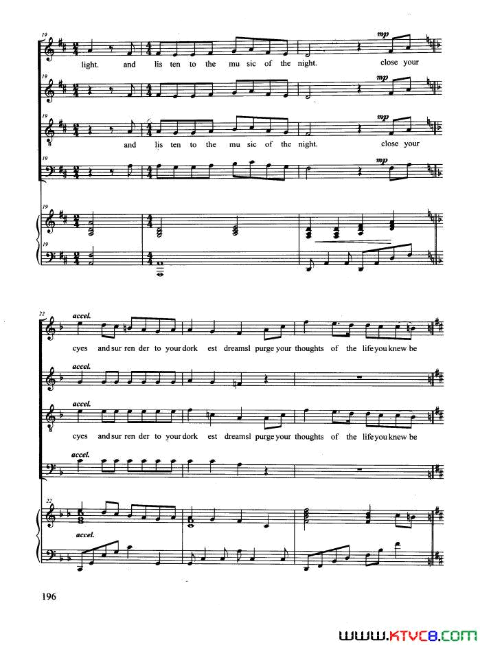 TheMusicofTheNight合唱正谱The_Music_of_The_Night合唱_正谱简谱
