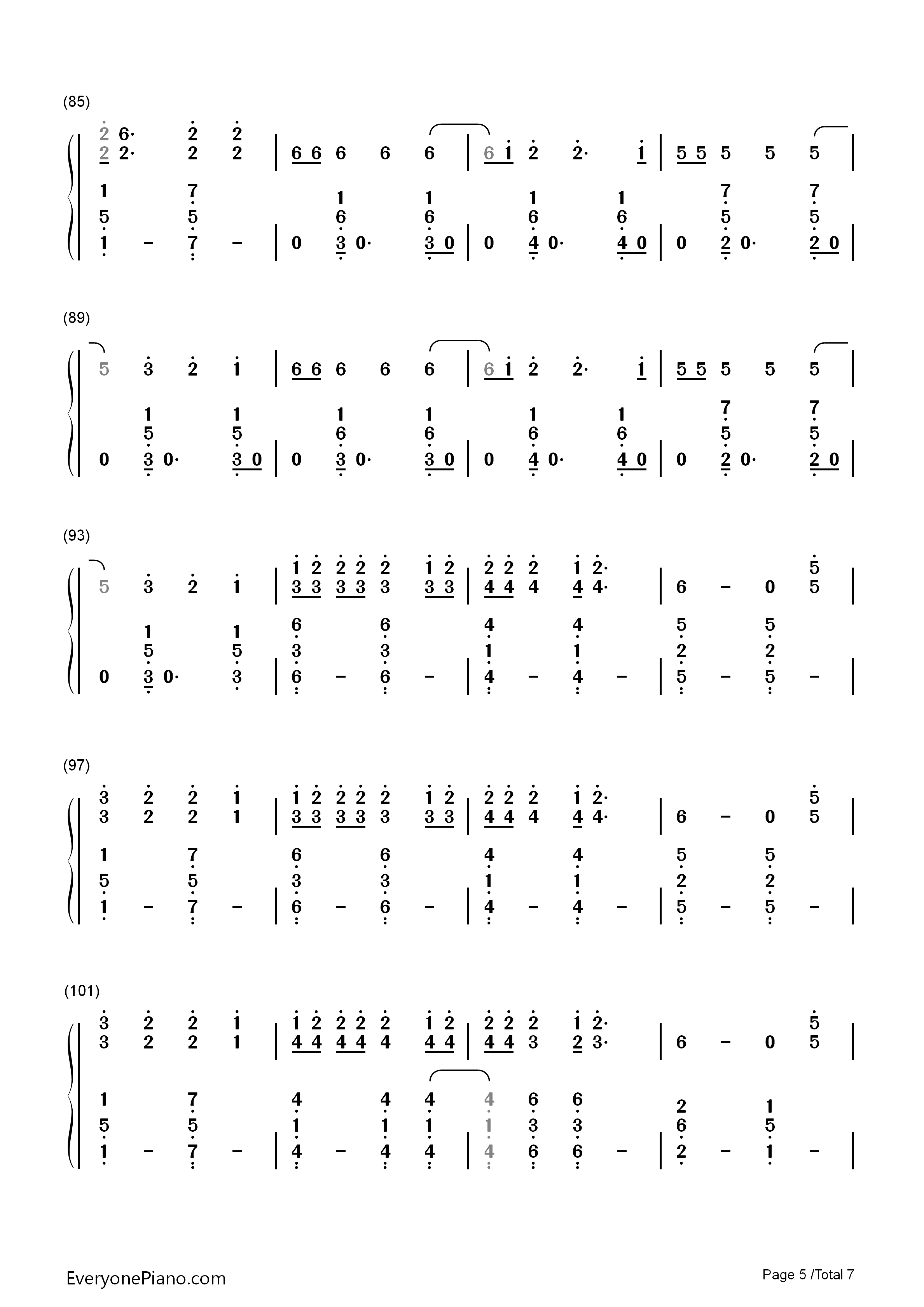 Polarize钢琴简谱_Twenty_One_Pilots演唱