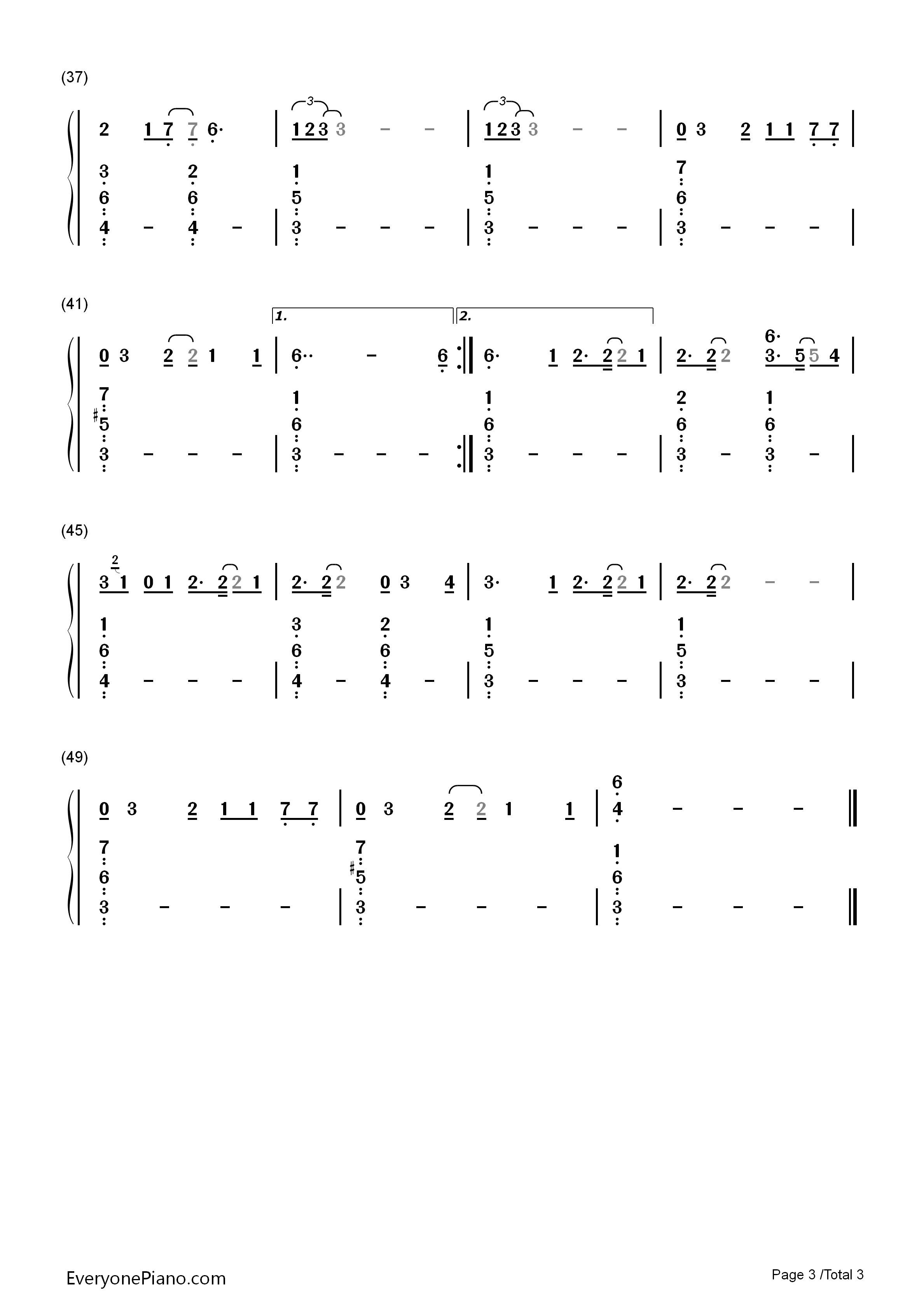 Rise钢琴简谱_Katy_Perry演唱
