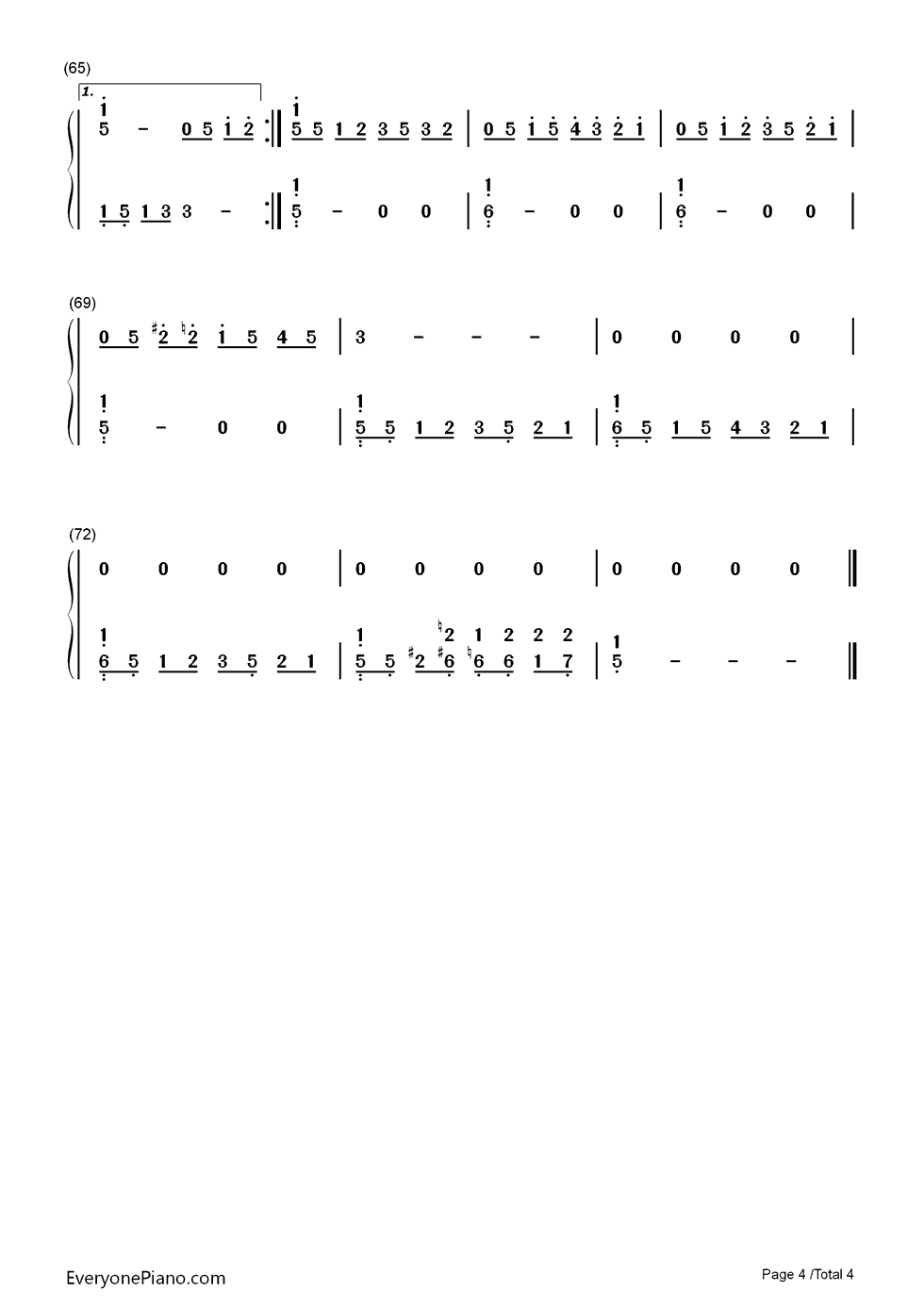 雪之梦钢琴简谱_班得瑞__Bandari演唱