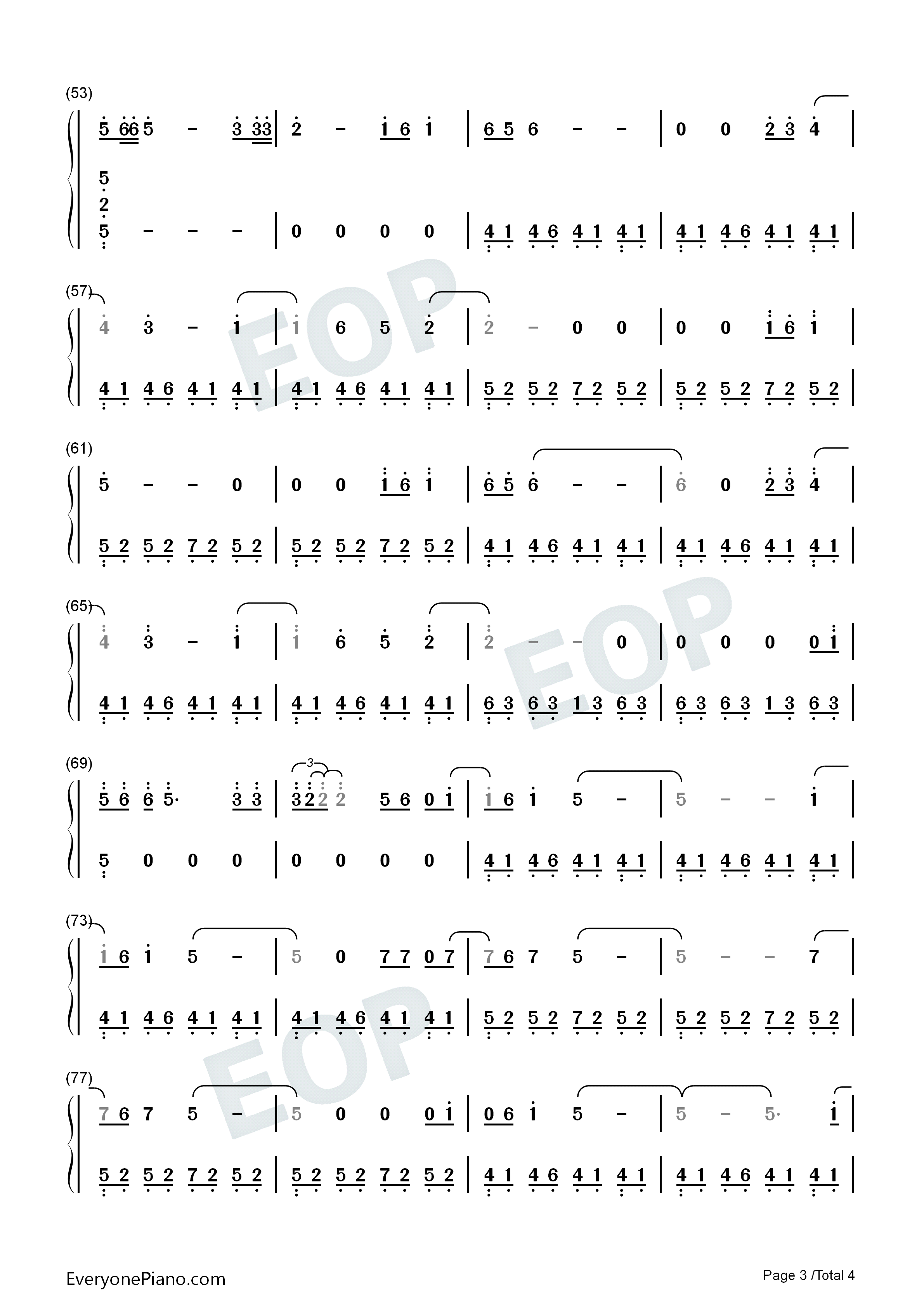 Meltdown钢琴简谱_Niall_Horan演唱