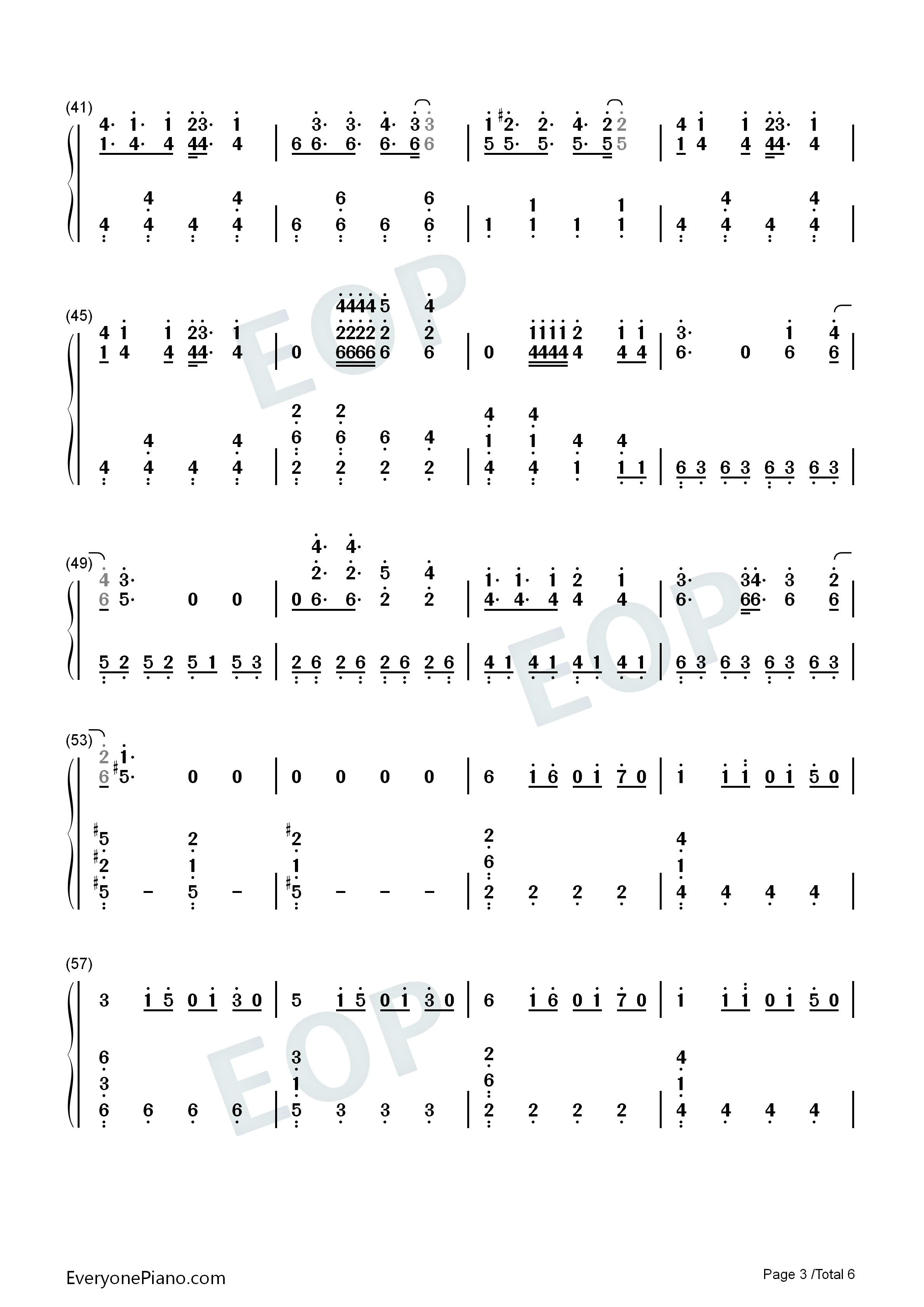 Enjoy_the_Silence钢琴简谱_Depeche_Mode演唱