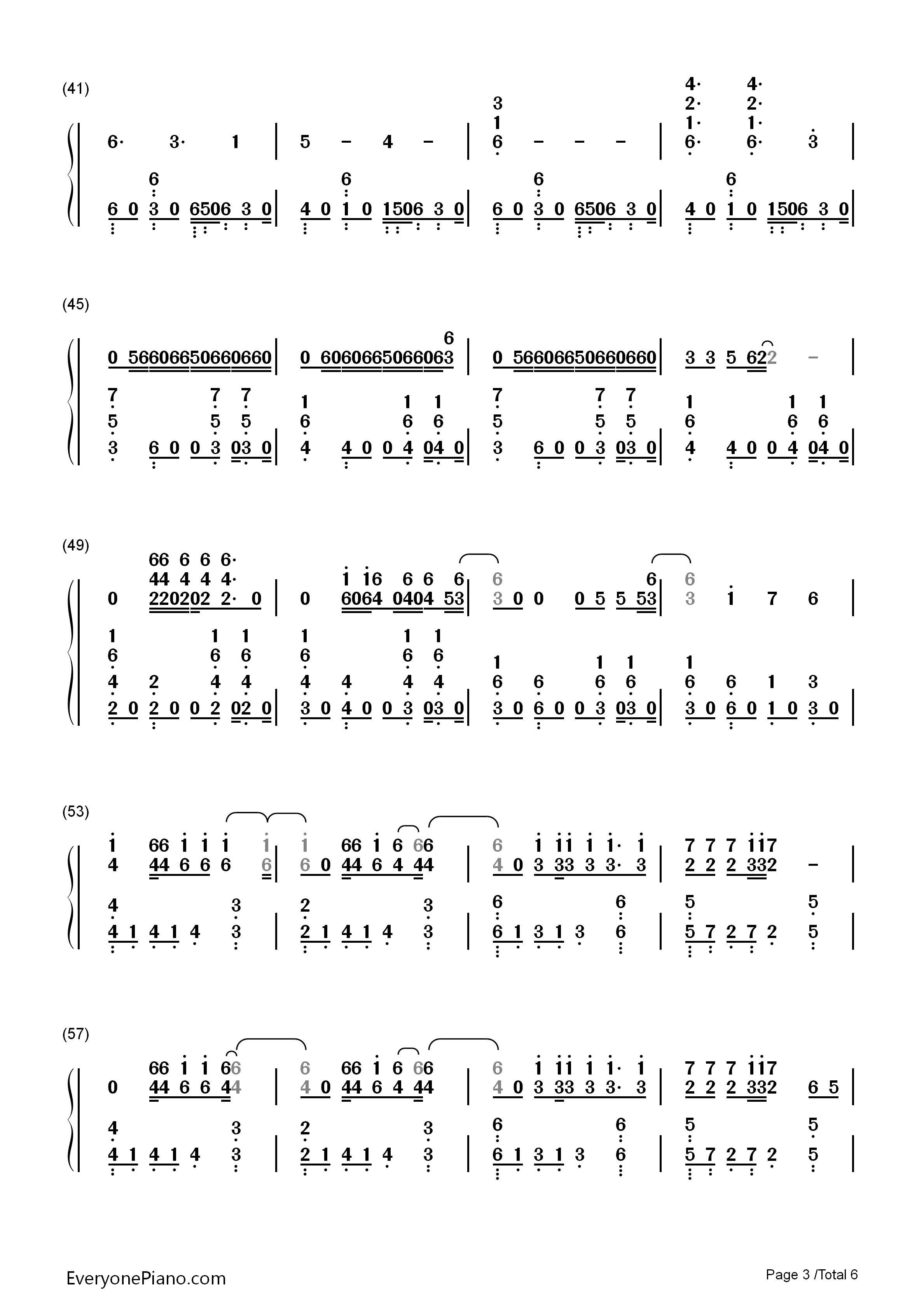 Dark_Necessities钢琴简谱_Red_Hot_Chili_Peppers演唱