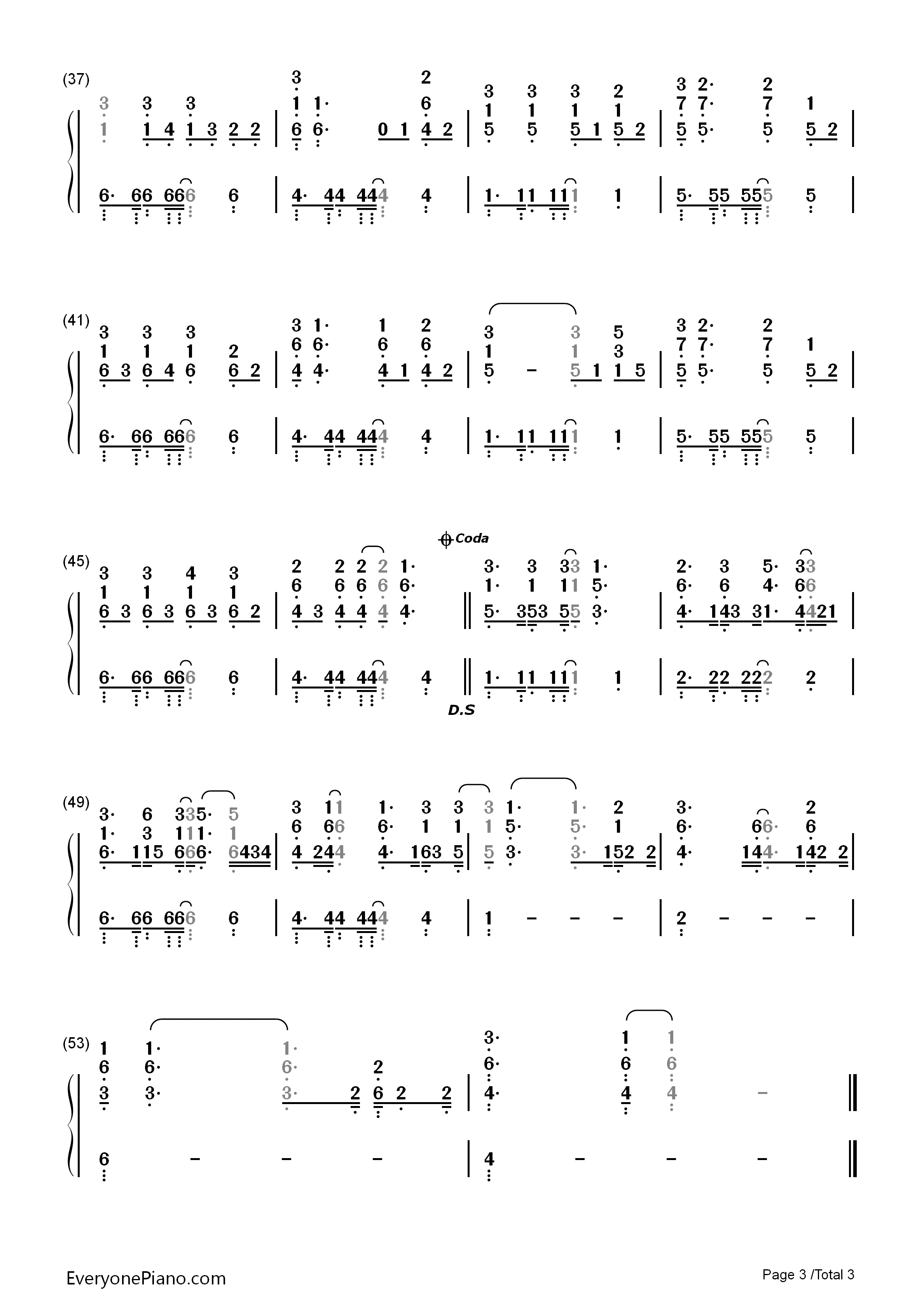 The_War_Is_Over钢琴简谱_Kelly_Clarkson演唱