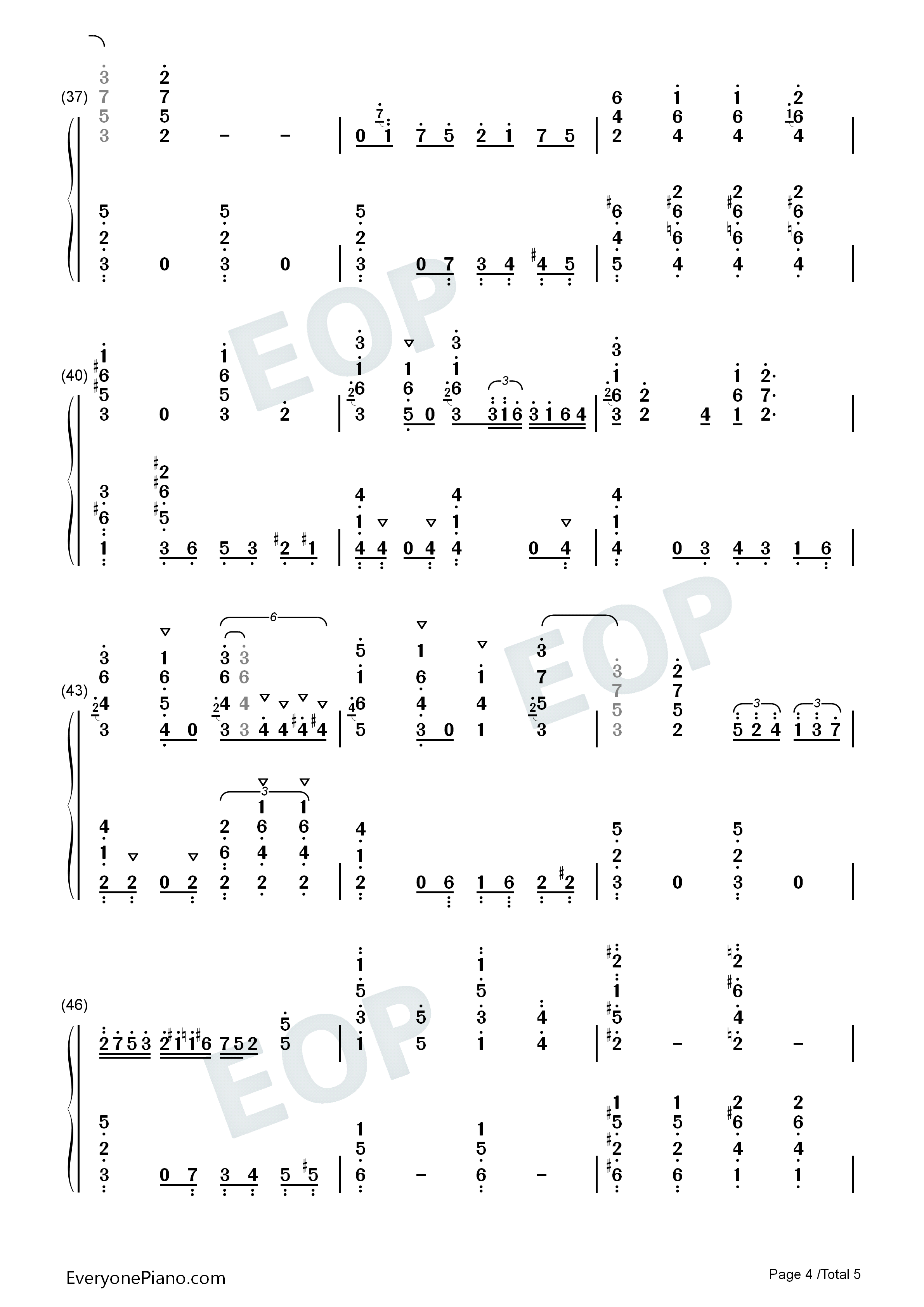FROZEN_MIDNIGHT钢琴简谱_佐久间贵生演唱