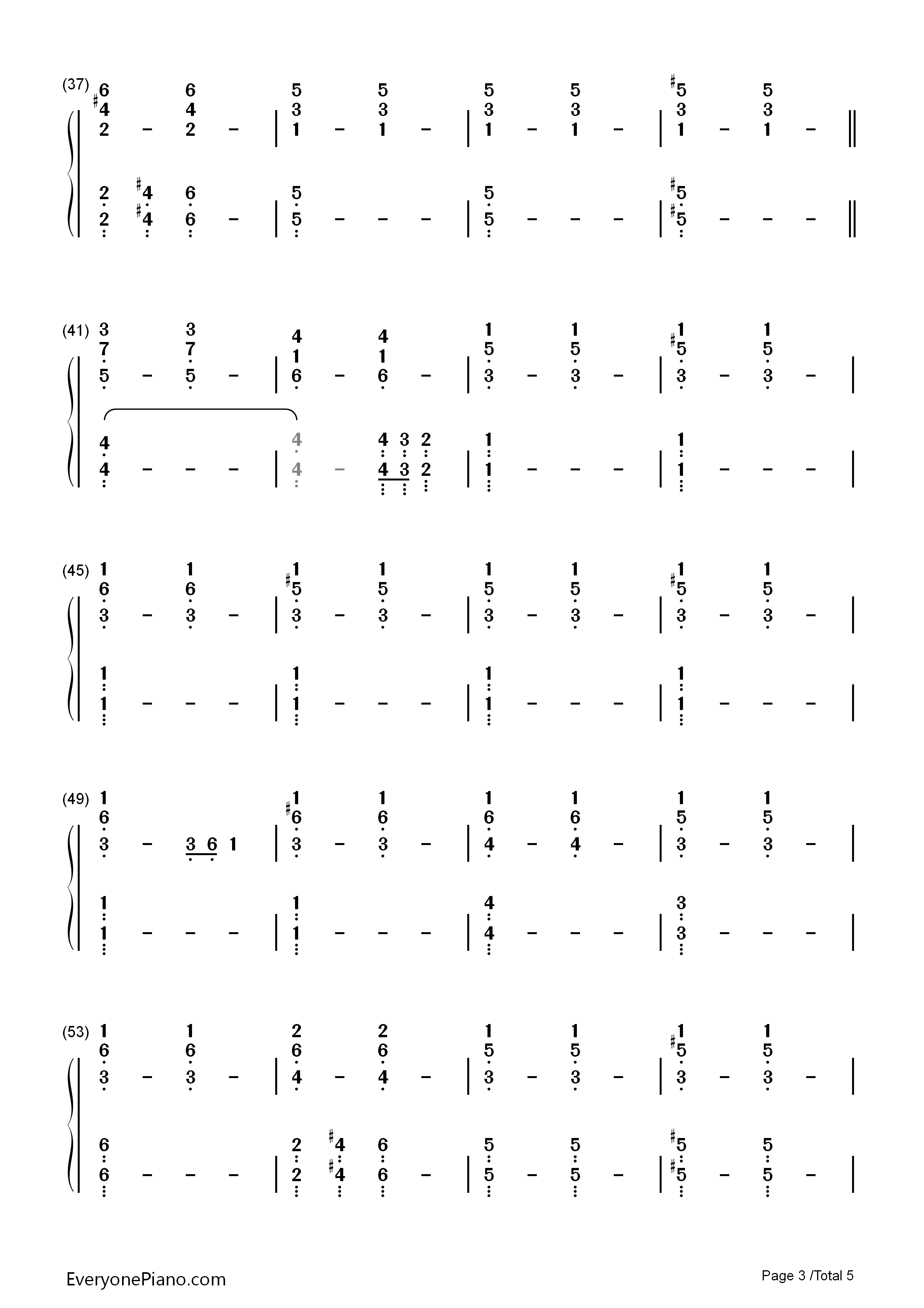 Impossible_Year钢琴简谱_Panic_at_the_Disco演唱