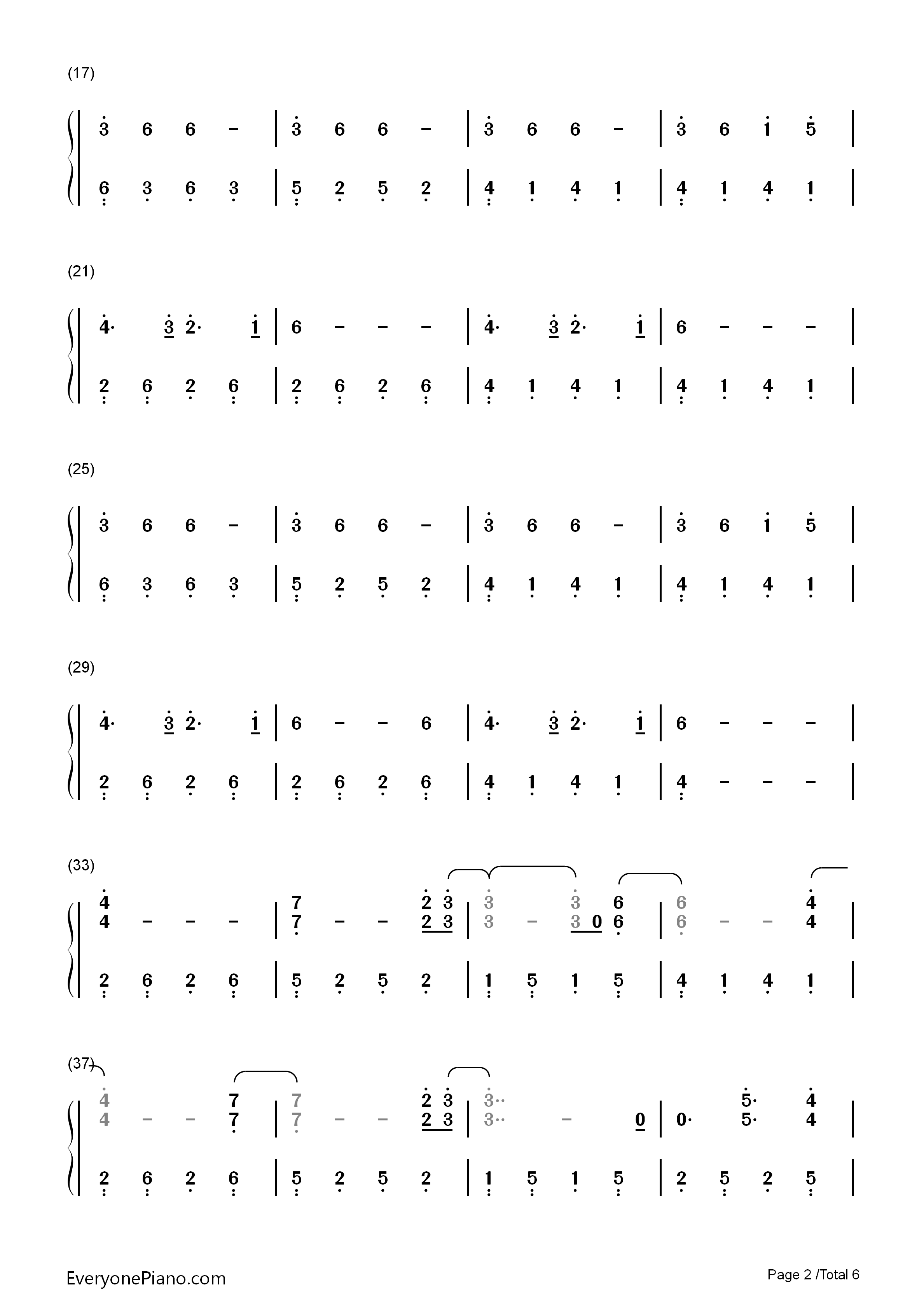 Sing_Me_to_Sleep钢琴简谱_Alan_Walker演唱