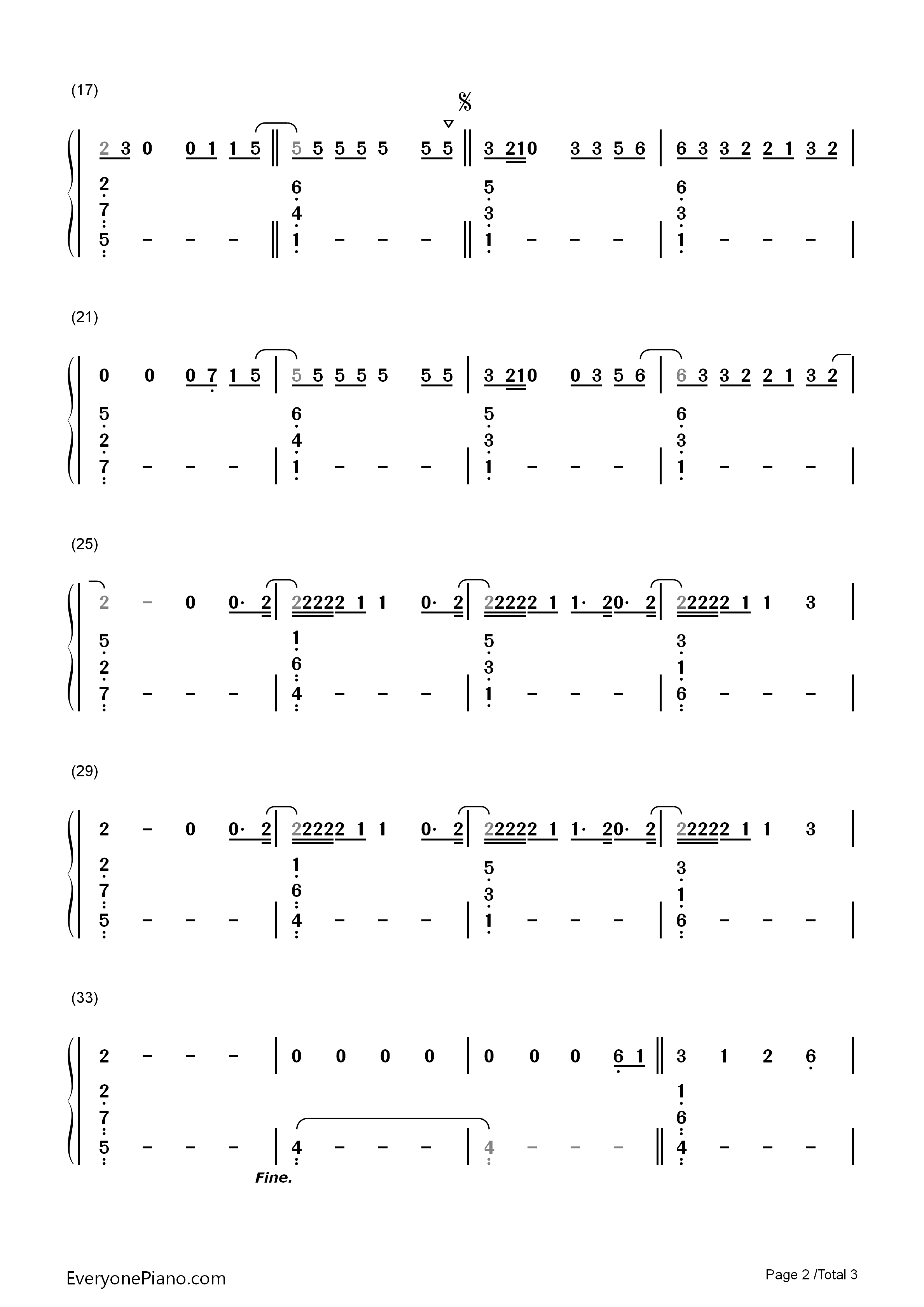Something_in_the_Way_You_Move钢琴简谱_Ellie_Goulding演唱