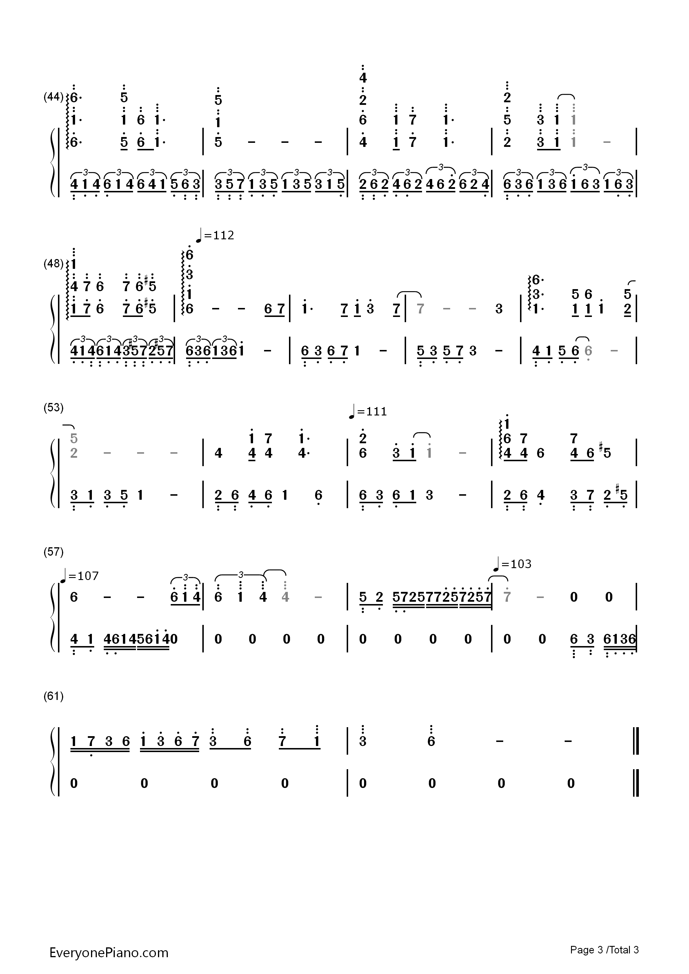 天空之城钢琴简谱_久石让__Joe_Hisaishi_宫崎骏演唱