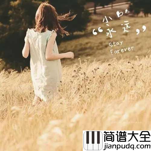 小永远吉他谱_何洁_温暖微甜,幸福快乐永远