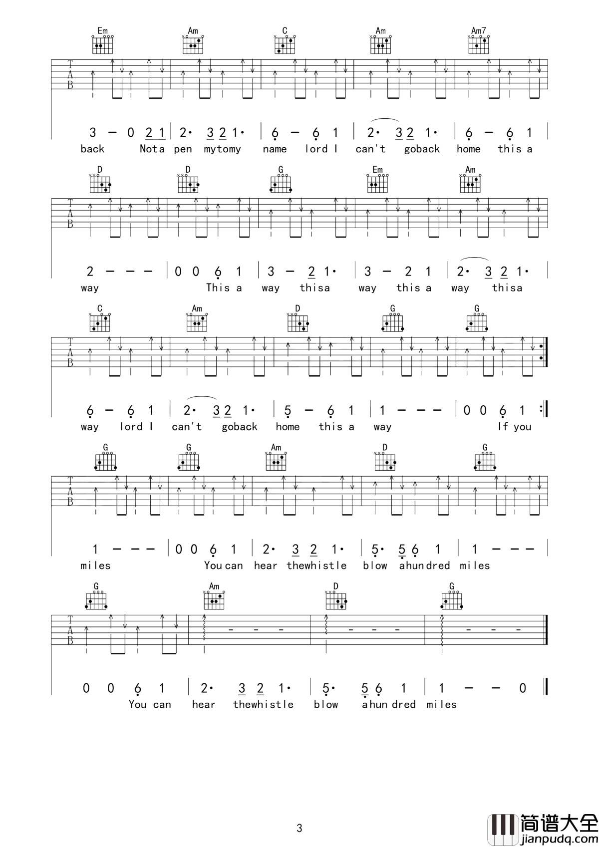 500_miles吉他谱_The_Brothers_Four_、深处从未被人发现过的灵泉音乐,就沁入心脾