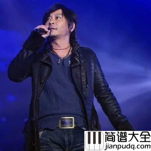 谁明浪子心吉他谱_王杰_我又再度漂泊,寻找那最幸福的方向