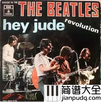 Hey_Jude吉他谱__披头士最热销的单曲,竟是为他写的
