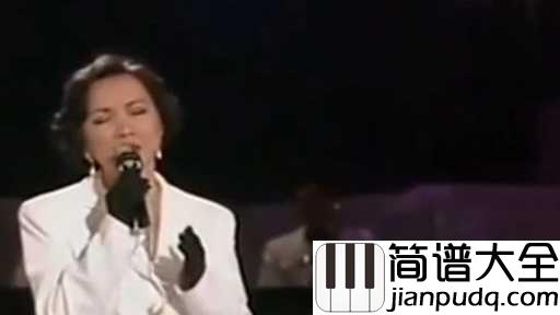 牵手吉他谱_苏芮_只羡慕夕阳西下_步履蹒跚的牵手
