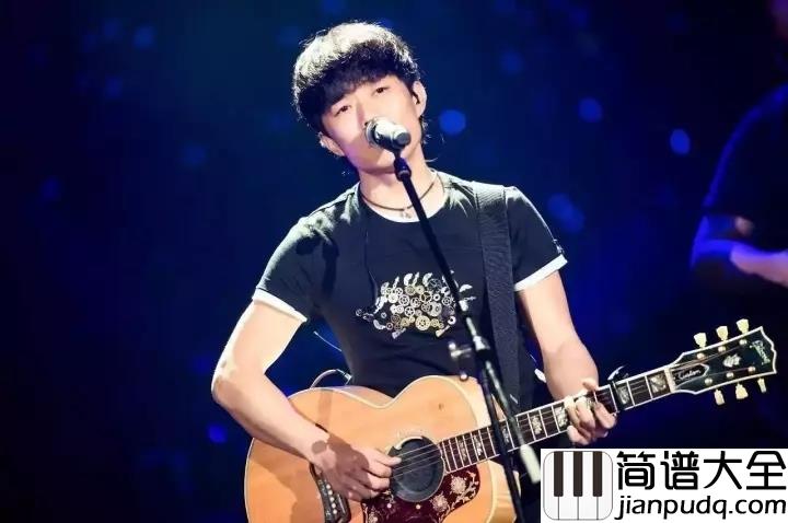 静下来吉他谱_赵雷_当一切都开始静下来的时候__静的可以让我听到平和安详的心跳