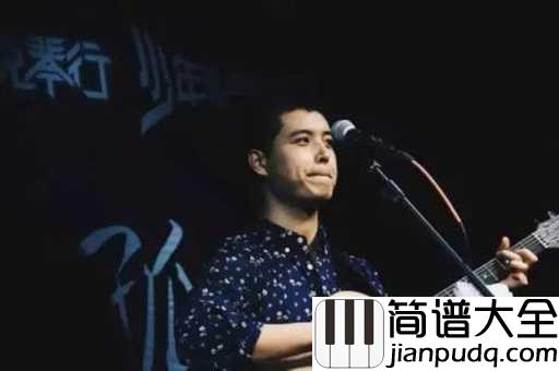 孤鸟的歌吉他谱_马頔_孤是孤单的孤，一年陪着一年