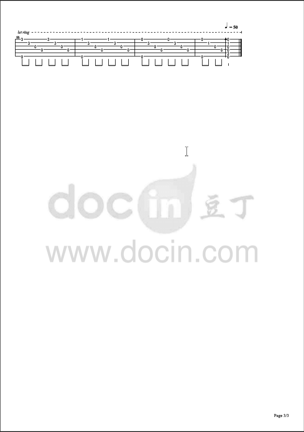 Yukata吉他指弹谱_E调_城直树