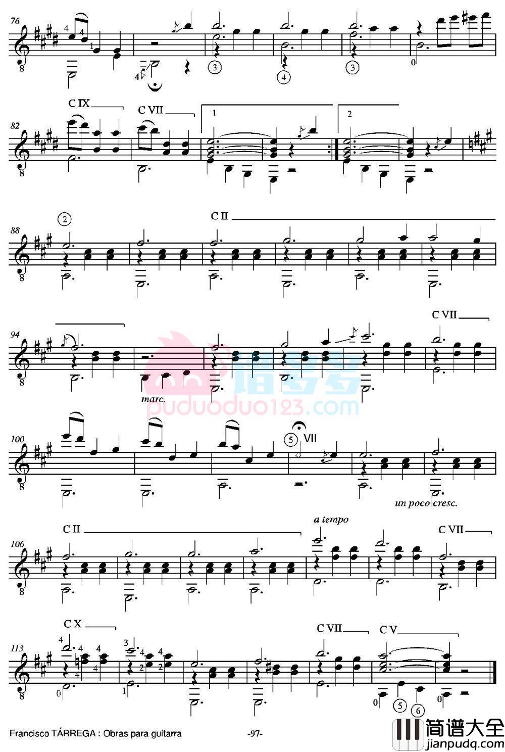 _GRAN_VALS_吉他谱(原版)