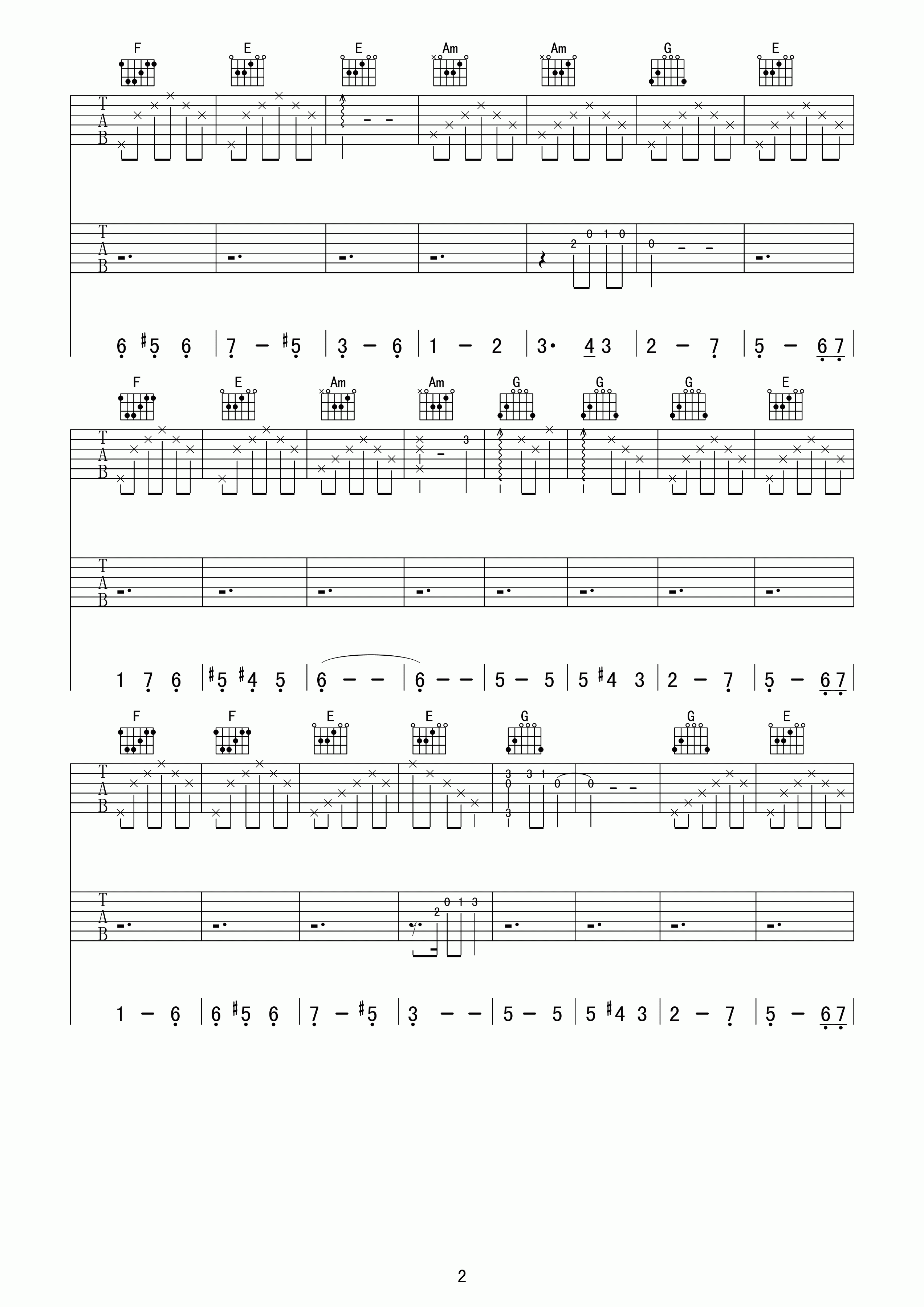 What_Child_Is_This吉他谱_C调高清版_蓝精灵乐器编配_Corrinne_May