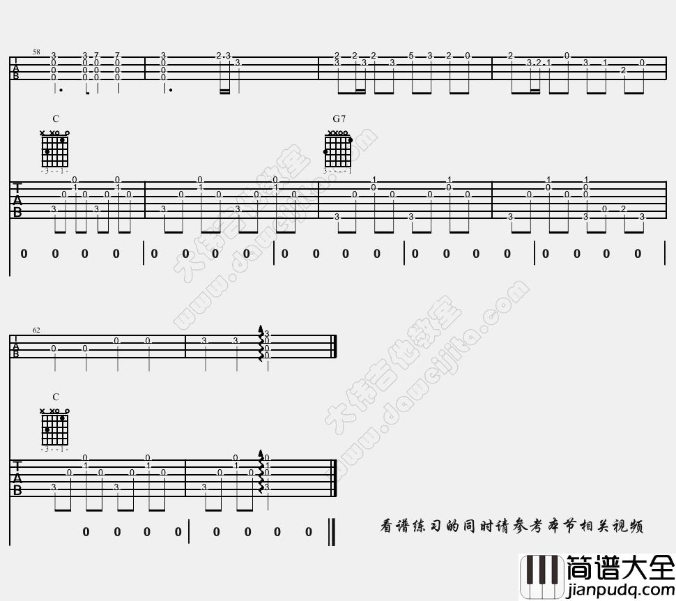 暖暖(吉他谱)_梁静茹_《暖暖》六线谱/尤克里里谱_吉他弹唱教学示范 暖暖(吉他谱)_梁静茹__暖暖_六线谱/尤克里里谱_吉他弹唱教学示范