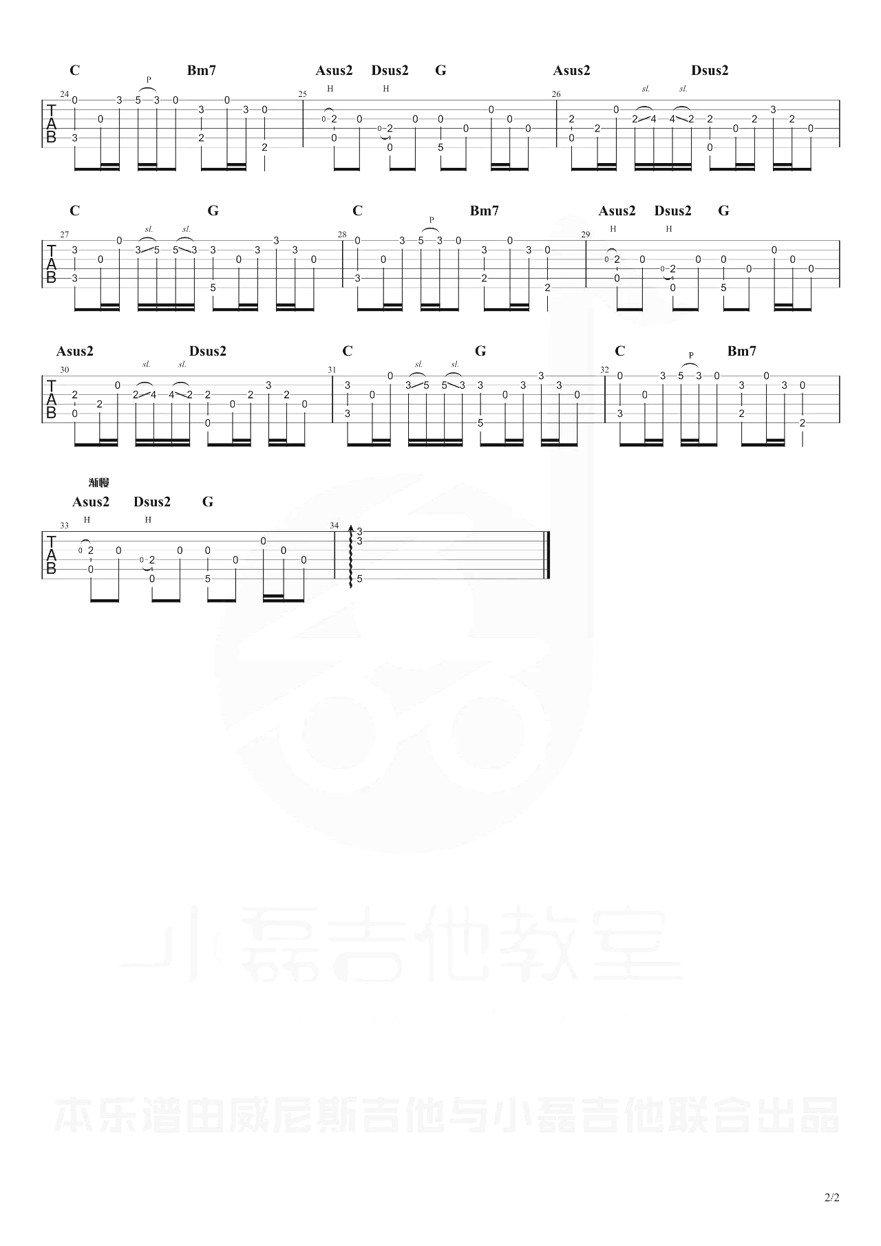 青城山下白素贞指弹谱_吉他独奏演示/教学_《新白娘子传奇》插曲 青城山下白素贞指弹谱_吉他独奏演示/教学__新白娘子传奇_插曲