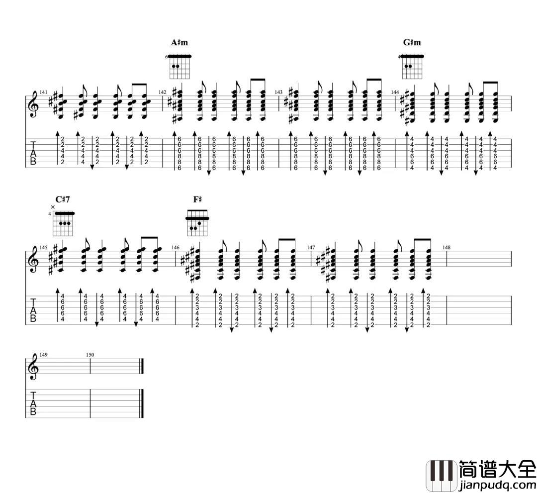 《海芋恋》吉他谱_萧敬腾_E调超原版_《海芋恋》吉他弹唱教学 _海芋恋_吉他谱_萧敬腾_E调超原版__海芋恋_吉他弹唱教学
