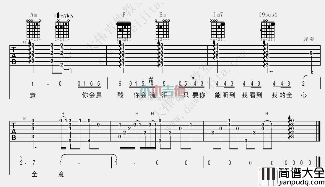 洋葱吉他谱_杨宗纬_C调弹唱六线谱_《洋葱》吉他教学视频 洋葱吉他谱_杨宗纬_C调弹唱六线谱__洋葱_吉他教学视频