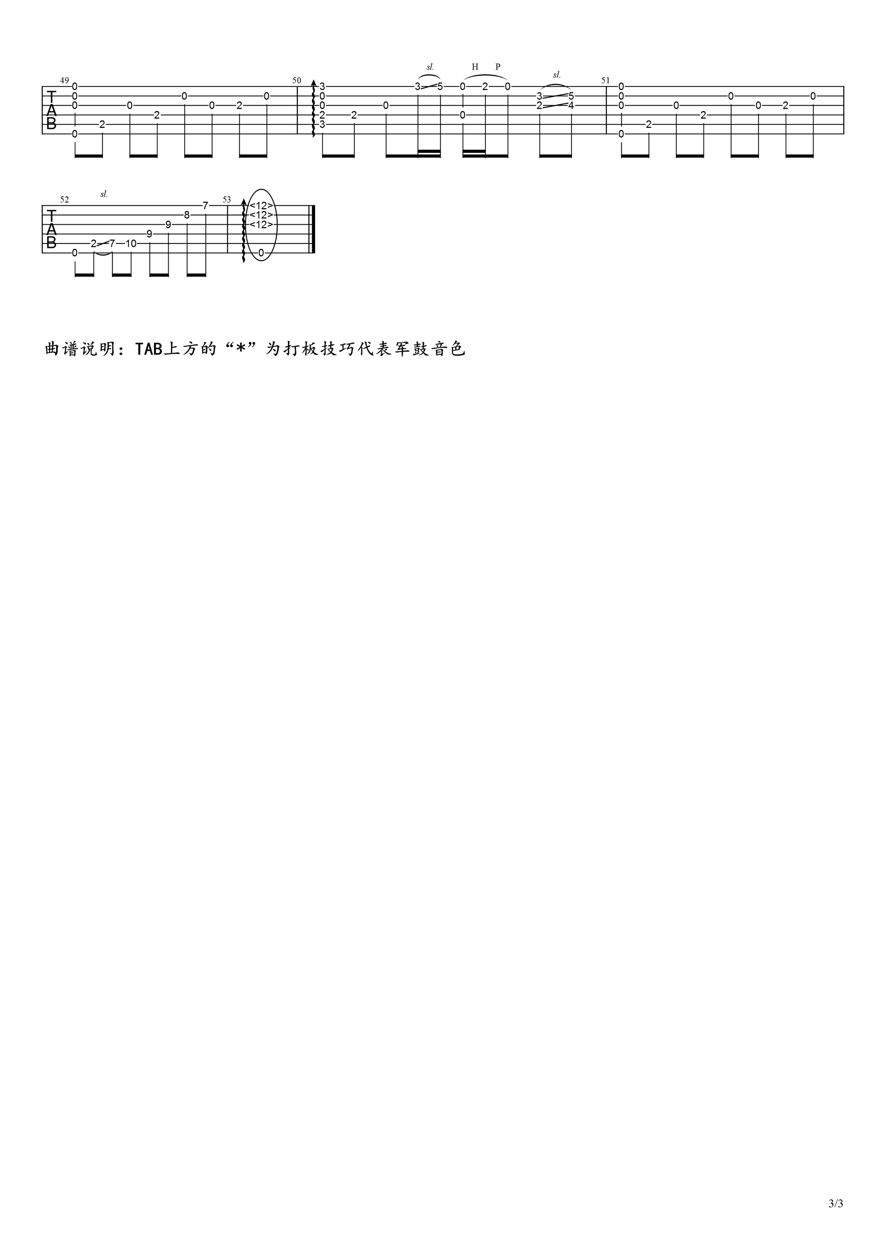 费玉清_梦驼铃_指弹谱